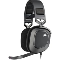 Corsair HS80 RGB USB Wired Gaming Headset Zwart