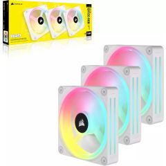 Corsair iCUE LINK QX120 RGB Starter Kit Wit 120mm 3-pack