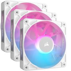 Corsair iCUE LINK RX120 RGB Starter Kit White 120mm 3-Pack