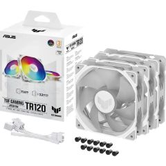 ASUS TUF Gaming TR120 ARGB White 120mm 3-Pack