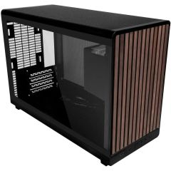 Lian Li & DAN Cases A3-mATX Glass Wood Edition Black