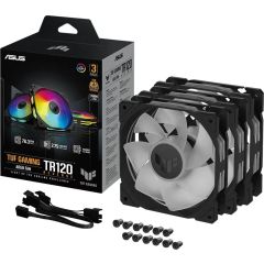 ASUS TUF Gaming TR120 Reverse ARGB Zwart 120mm 3-Pack