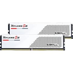 G.Skill Ripjaws S5 White 32GB DDR5-6000 Kit F5-6000J3040F16GX2-RS5W