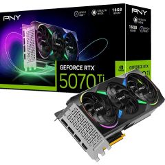 PNY GeForce RTX 5070 Ti ARGB Epic-X RGB Overclocked Triple Fan 16GB