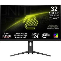 MSI MAG 321CUPDF 32" 4K 160Hz Dual Mode Curved Gaming Monitor