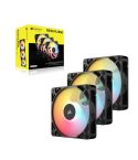 Corsair RS Series RS120 Reverse ARGB Zwart 120mm 3-Pack